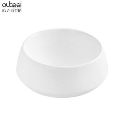 Hot selling european style bathroom vanity big ceramic hand wash basin